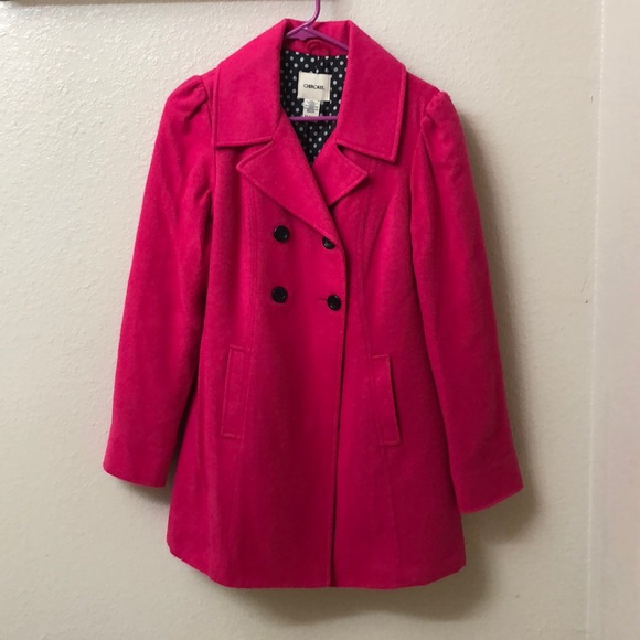 Cherokee Jackets & Blazers - Hot Pink Winter Coat